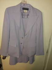 Harve Benard Collection Lilac 2 Piece A-line Skirt Suit Size 4