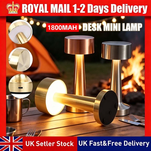 Led cordless touch desk lamp - touch,