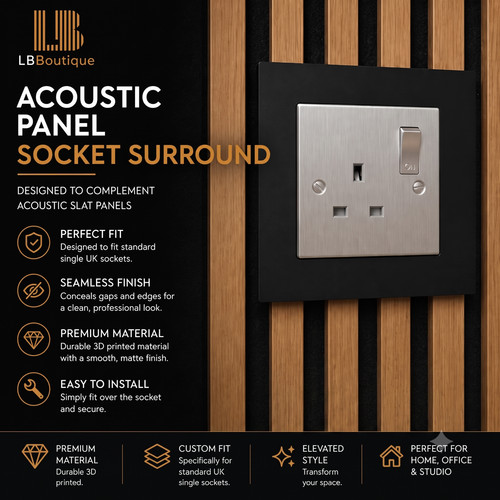 Acoustic slat wall - acoustic, panel