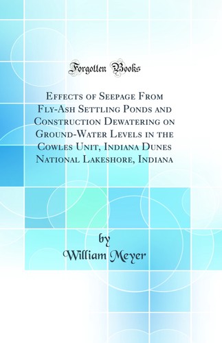 Effects seepage from - effects, of