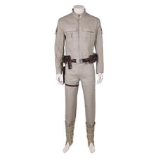 Luke Skywalker Cosplay Role Play Khaki Uniform Movie Space Battle 5 Costume