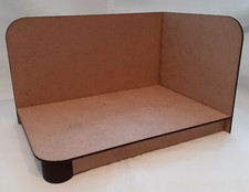 Model Diorama Display Base Board Kit Walled Dolls House Room Choice 3 Sizes