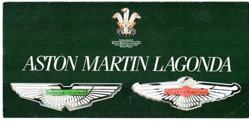 Aston martin range - martin, 1984-85