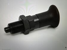 M10 Index Plunger Spring Loaded Retractable Locking Pin Blackened Steel