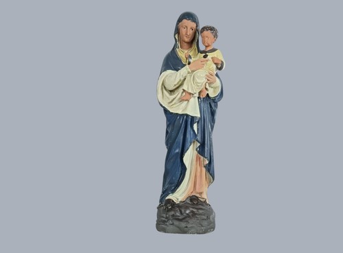 Large antique polychrome - antique,