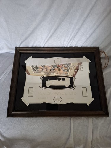 Rolls royce advertising mirror - rolls,