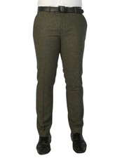 Men's Olive Green Wool Blend