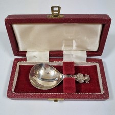 Vintage Solid Silver Caddy