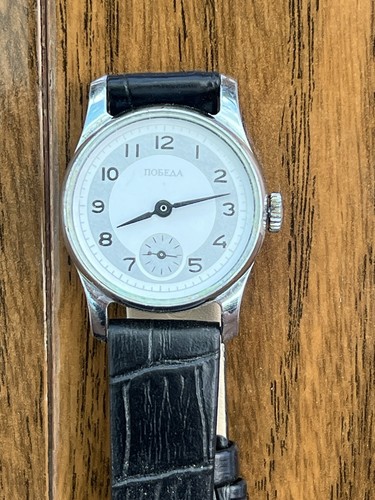 Vintage wristwatch pobeda - vintage,