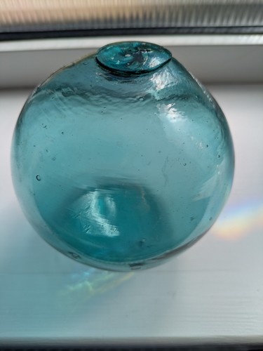 Vintage blue turquoise - blue, glass