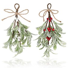 Artificial Christmas Mistletoe