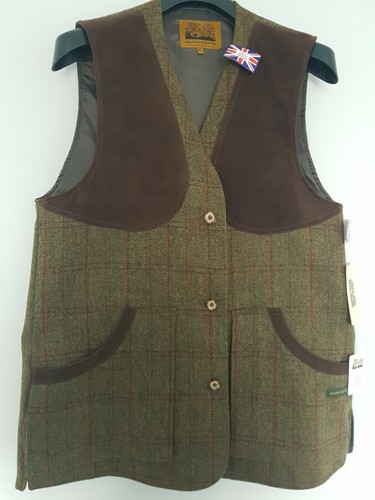 Hucklecote tweed waistcoat - tweed,