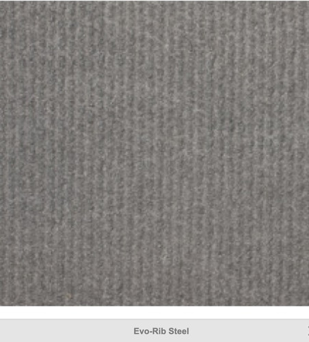 Steel grey cord carpet - cord,