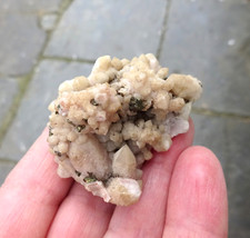 Rare Cornish mineral specimen. Chalcopyrite & Quartz, Caradon Mining District