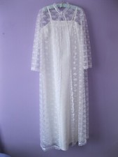 vtg handmade Wedding Dress &