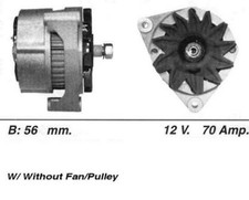 WAI Alternator for Mercedes
