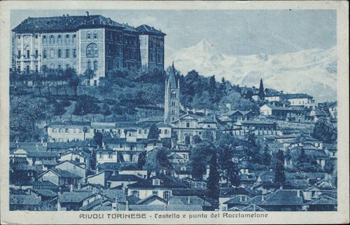 Cz188 postcard rivoli turinese - cz188,