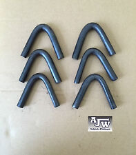 6 x Small 12mm Weld On Rope Hooks Tie Self Colour Steel Trailers Trucks Tippers