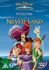 Peter Pan: Return to Never Land (Disney) DVD (2007) Robin Budd cert U