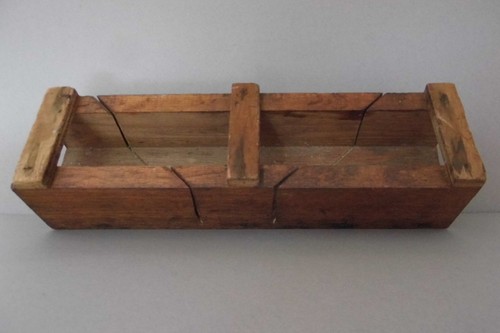 Hand made mitre box - hand,