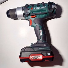 VVGC Cordless Drill / Screwdriver PARKSIDE PABS 20-LI E6 with 2.0 Ah Battery