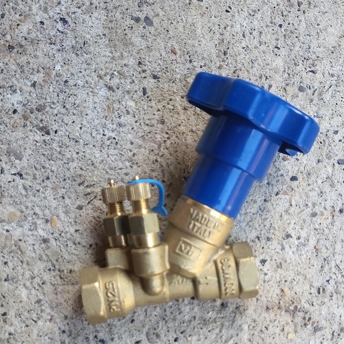 4in brass manual - 3/4in, balancing