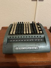 Vintage Sumlock Comptometer Calculator