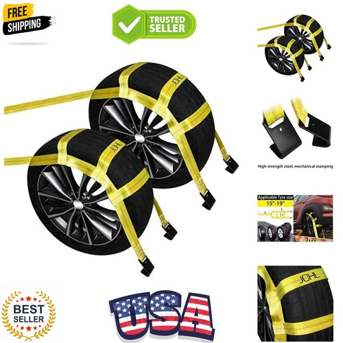 Tow dolly basket - dolly, straps