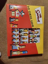 The Simpsons Vintage 3D Chess