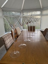 7 Giant Martini Glass Vases