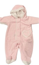 Small Wonders Cozy Pink Hooded
