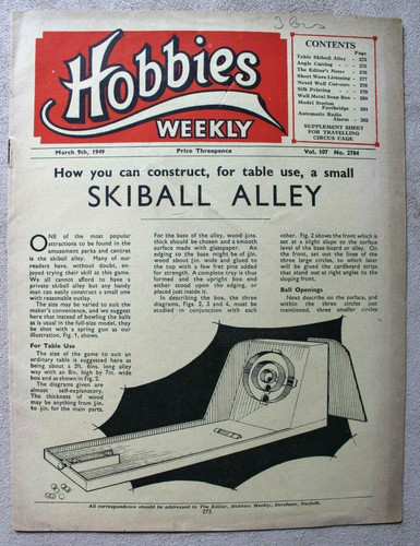 Hobbies weekly 1949 vol - weekly,