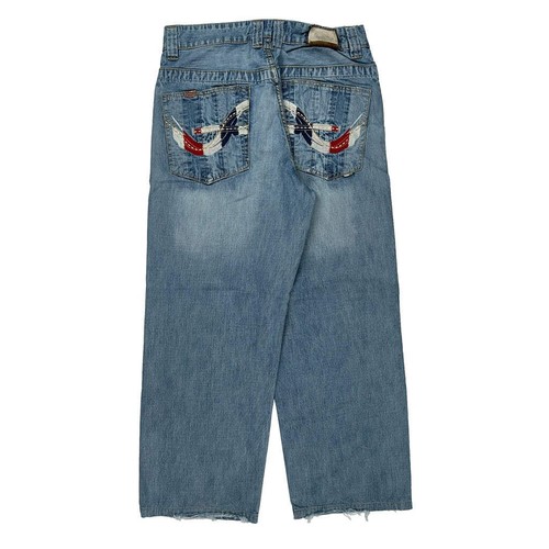 Embroidered back pockets - pockets, pepe