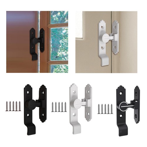 Wardrobe door lock flip - door,