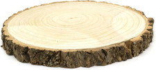 31Cm Wooden Tree Trunk Rustic