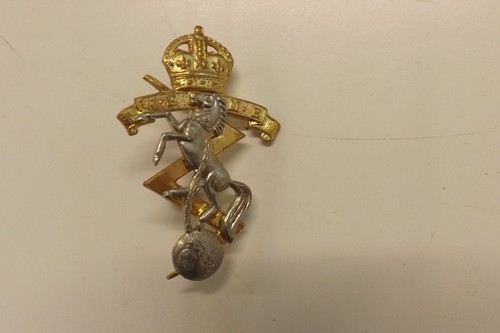 Military cap badge reme - military,