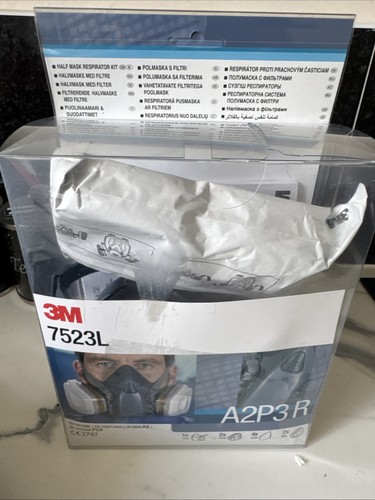 7523l respirator face mask - 3m,