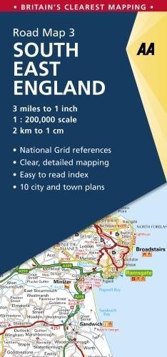 Road map south - road, east
