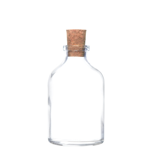 Small glass bottles - glass, corks