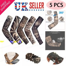 5PCS Tattoo Arm Sleeves Nylon