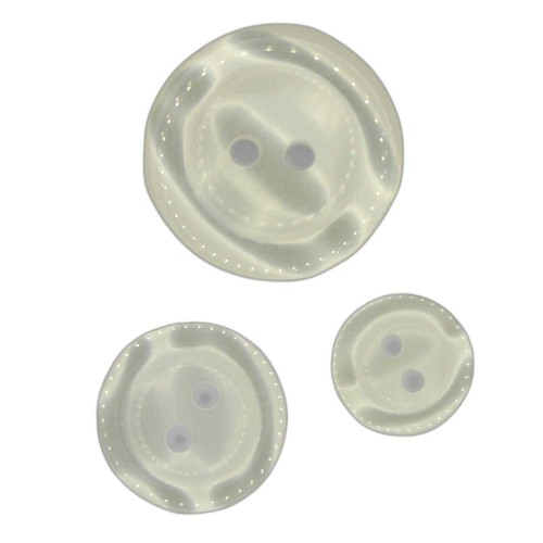 Pearl rim buttons - buttons, 12mm