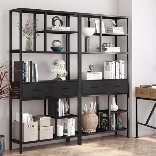 Tall industrial bookcase - industrial,