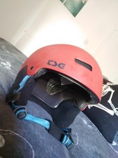 TSG Gravity Solid Color Pale Red Snowboard Helmet L/XL  57-59cm