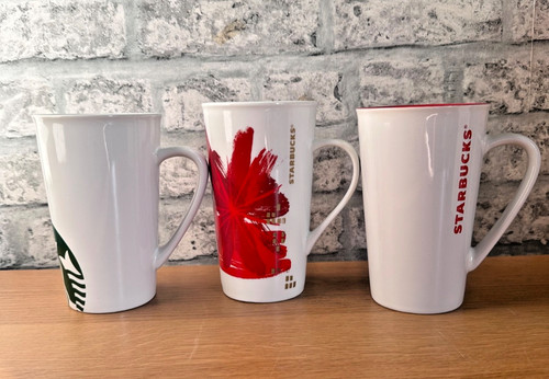 Starbucks tall latte mugs - x,