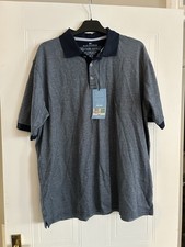 Men’s M&S Blue Harbour Smart Navy Blue Polo Shirt Size XL NEW WITH TAGS