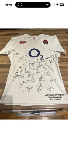 Match worn squad signed - match,