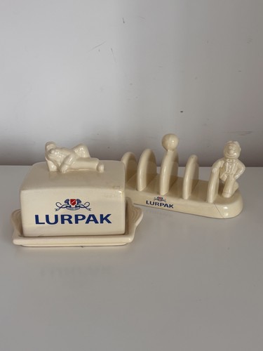 Vintage ceramic lurpak butter - ceramic,