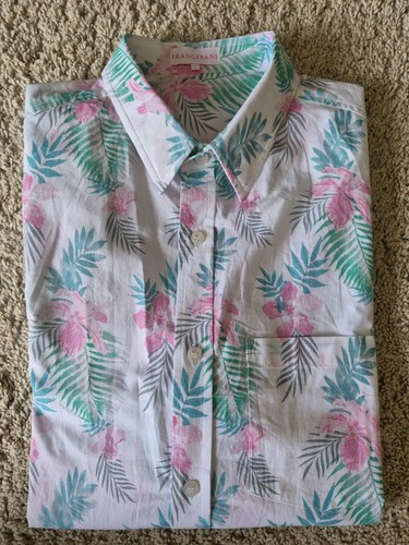 Frangipani mens shirt maui - frangipani,