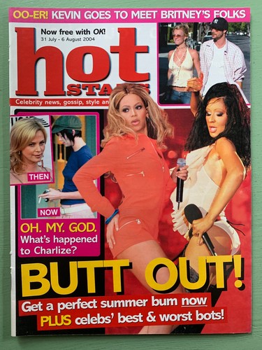 Hot stars mag july - hot, 31-july-2004