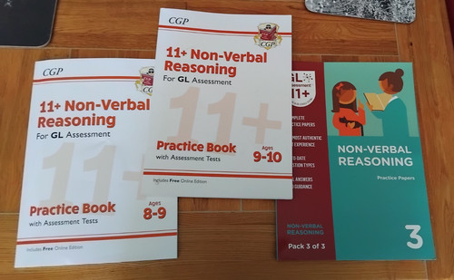 Non verbal reasoning cgp - reasoning,
